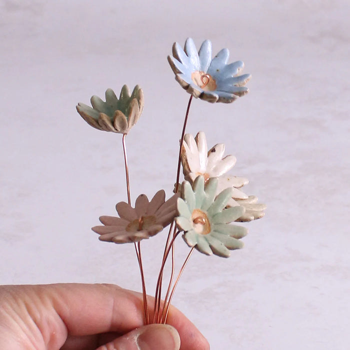 Daisy Ceramic Flower Stem