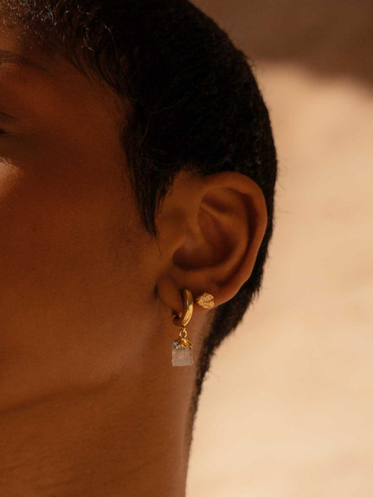 Gold Magma Studs