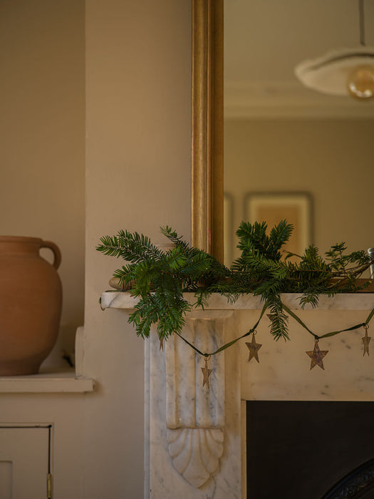 Star Garland on Velvet Ribbon