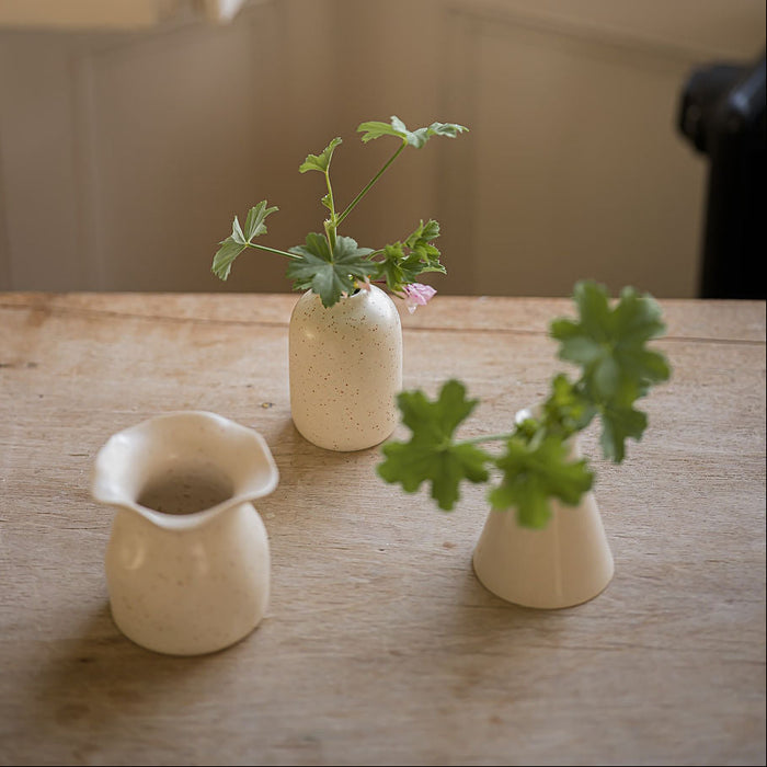 Bud Vase | Cream/Speckle