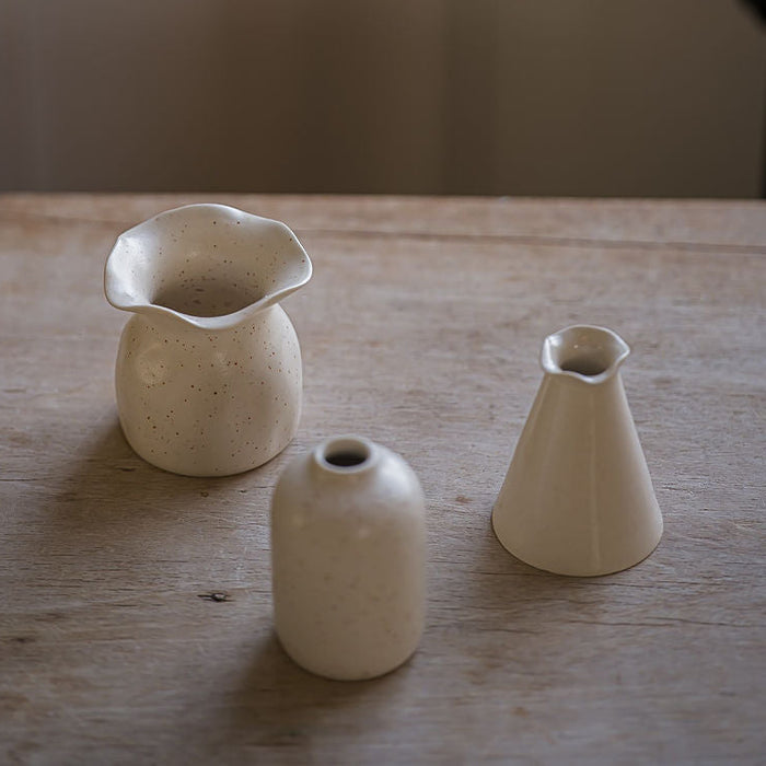 Bud Vase | Cream/Speckle
