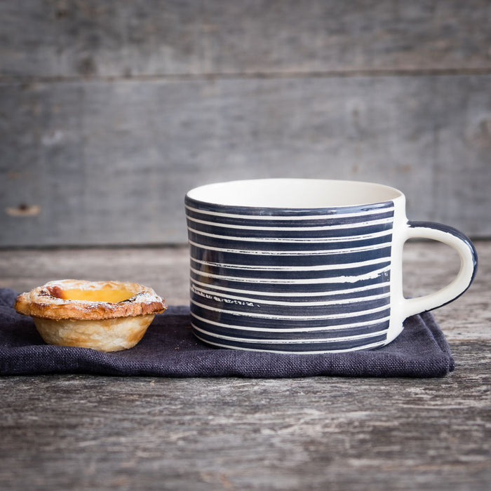 Large Mug | Teal Sgraffito