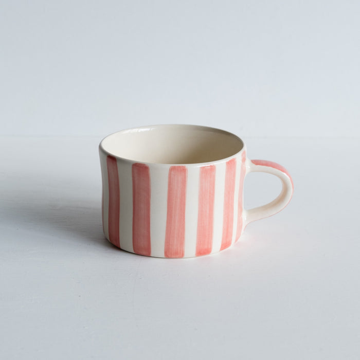 Rose Candy Stripe Large Mug