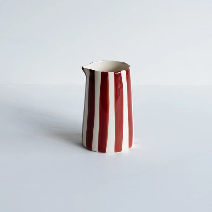 Creamer | Paprika Candy Stripe