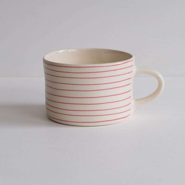 Large Mug | Rose Stripe