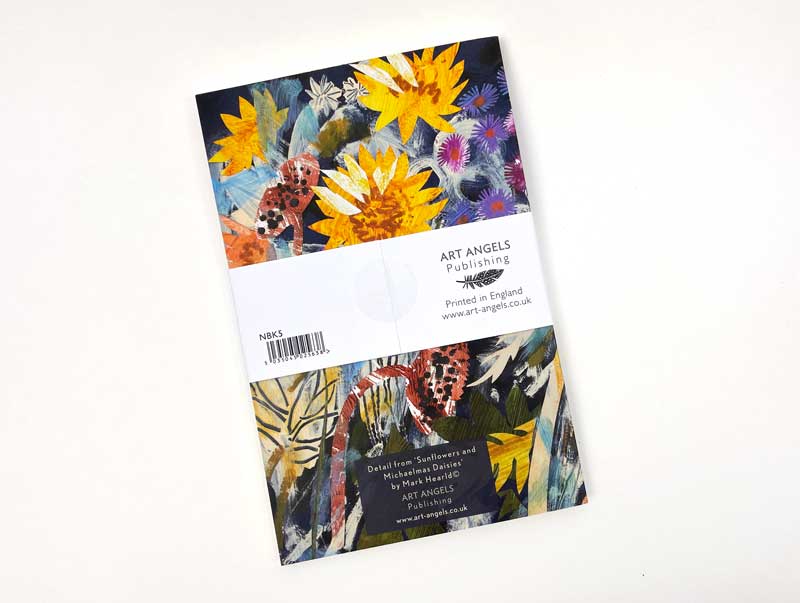 Sunflowers and Michaelmas Daisies Notebook