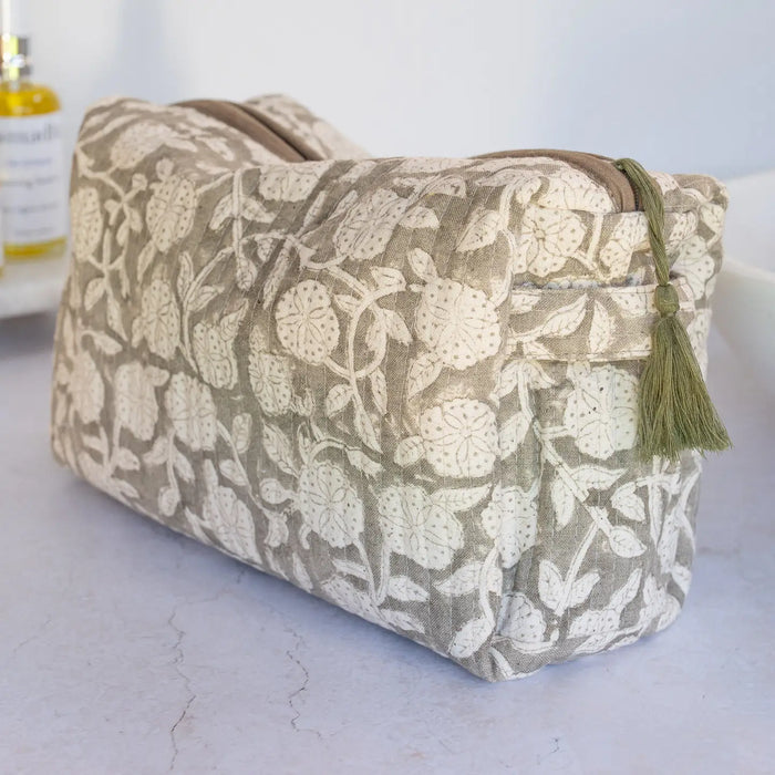 Floral Quilted Pouch | Nalin