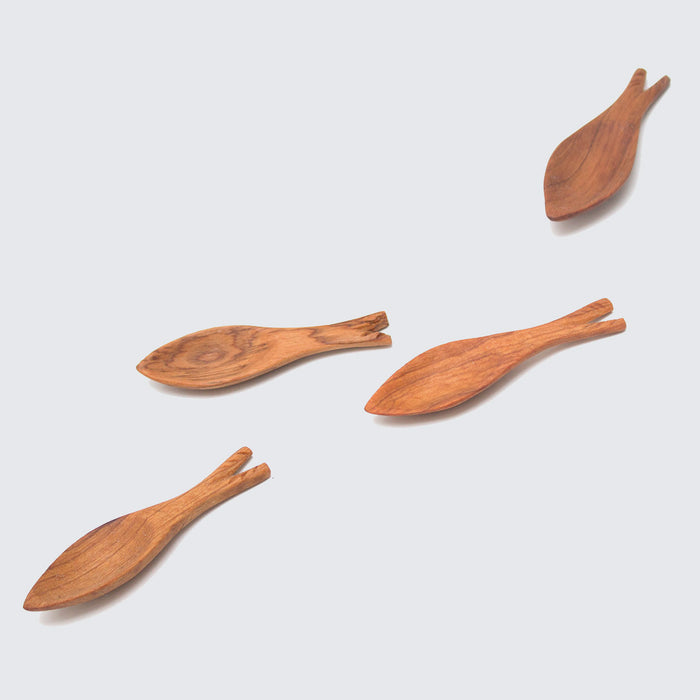 Olive Wood Fish Spoon
