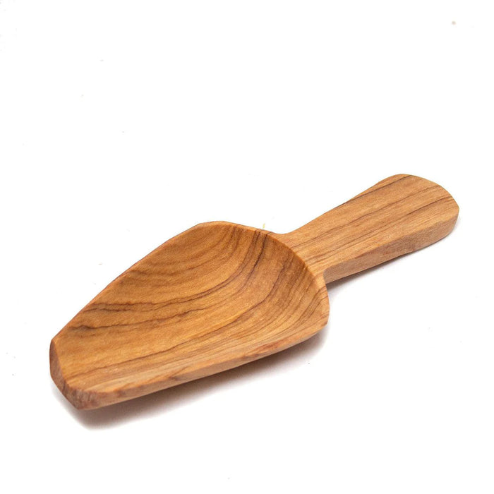 Olive Wood Square Scoop | Small
