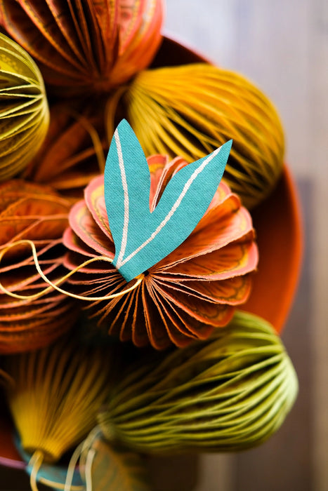 Recycled Paper Ornaments