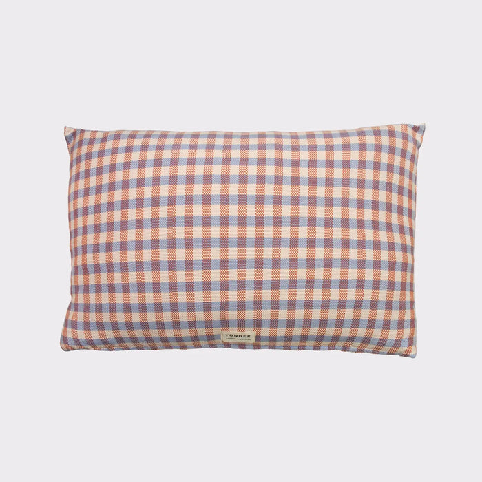 Cornflower Organic Cotton Woven Cushion