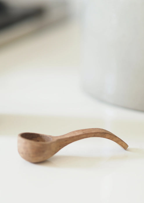Acacia Wood Curved Little Spoon