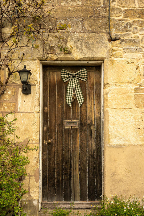 Large Gingham or Striped Bow