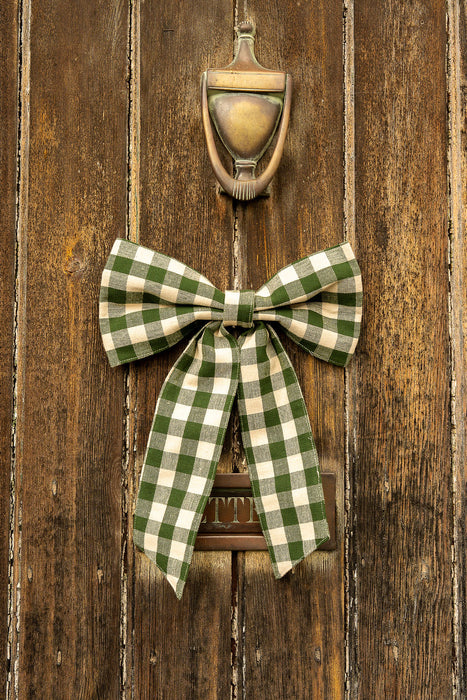 Small Gingham or Striped Bow
