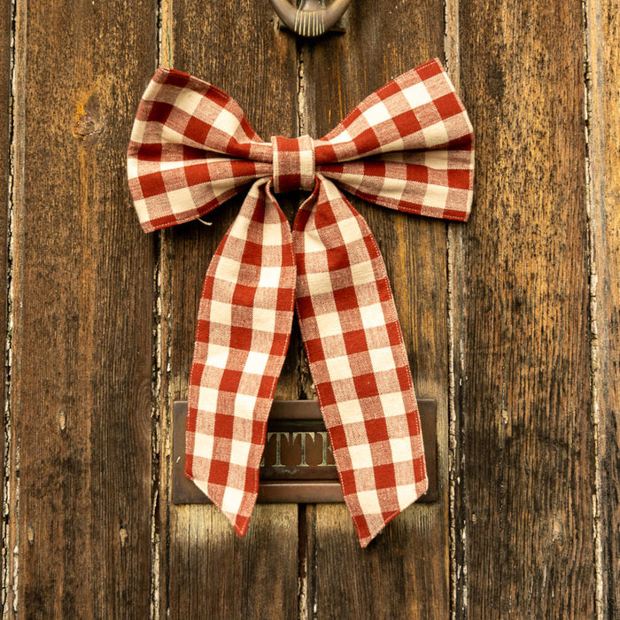 Small Gingham or Striped Bow