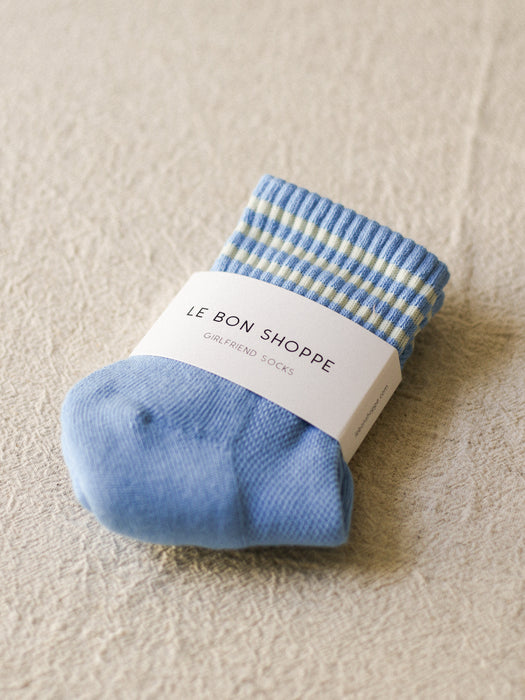 Parisian Blue | Girlfriend Socks