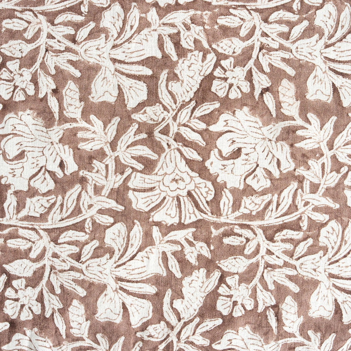 Block Print Cushion | Puawai (45x45cm)