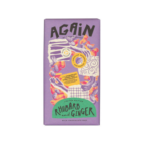 Rhubarb & Ginger Milk Chocolate