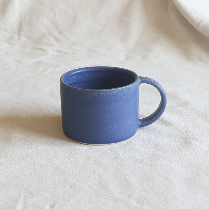 Handmade Blue Stoneware Cup by Ankor Cornwall