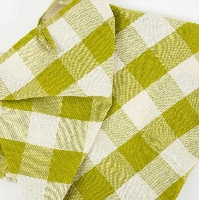 Eco Gingham Tea Towel