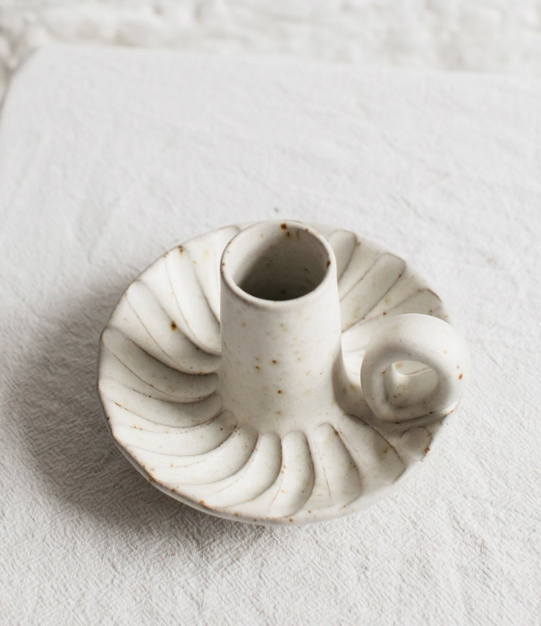 Fluted Candle Holder