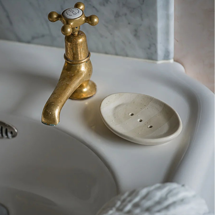 Stripe Soap Dish | Weathered Oat