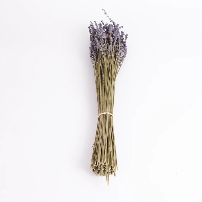 Dried Organic Lavender - Natural Blue