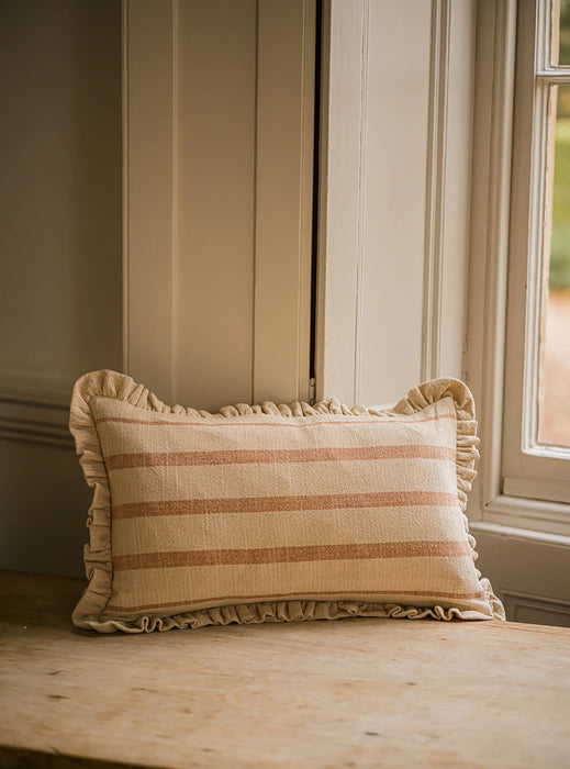 Rustic Cushion | Brick Stripe (30cm x 50cm)