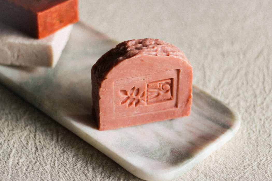 English Rose & Sandalwood Hot Process Soap
