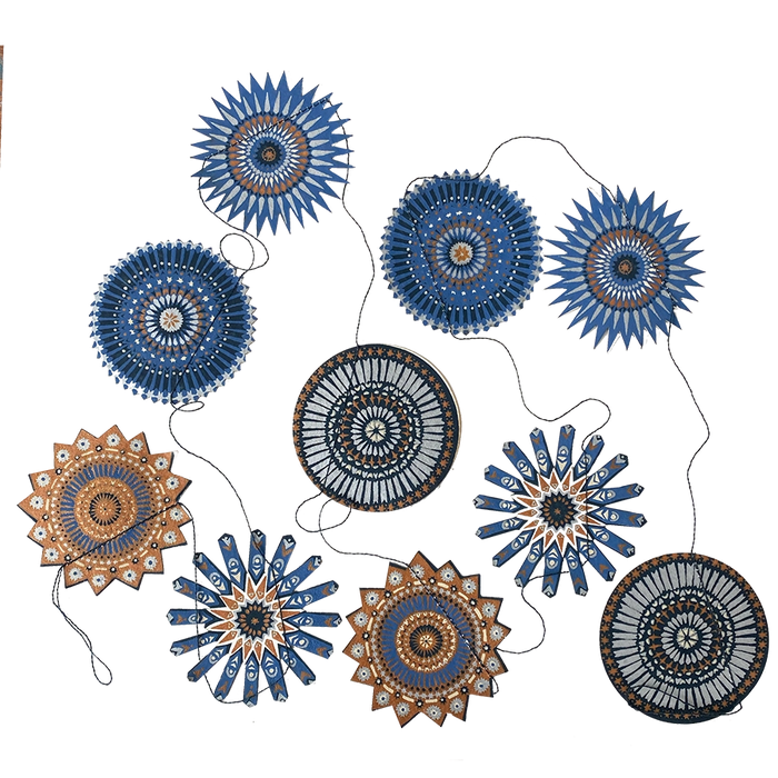 Recycled Paper Garlands