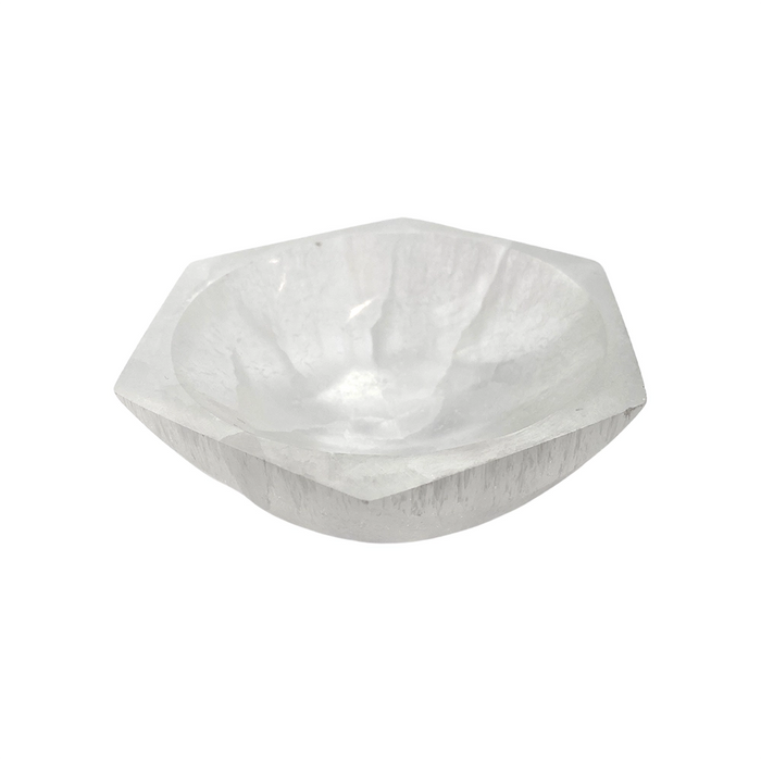 Hexagonal Selenite Bowl