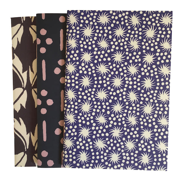 Purple Memo Books - Pack of 3 Assorted