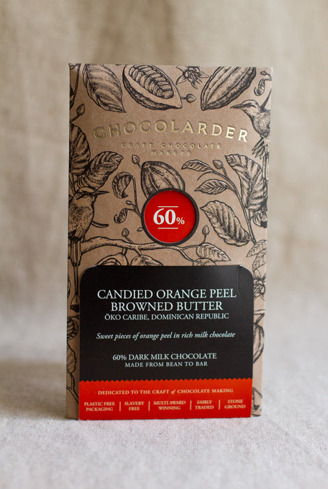 Candied Orange Peel 60% Milk Chocolate