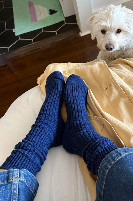 Navy | Cottage Socks