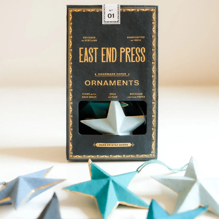 Recycled Paper Ornaments