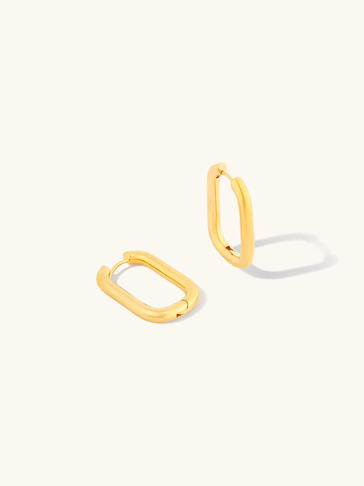 Gold Darcy Hoops