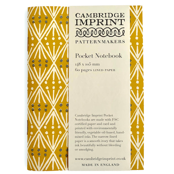 Cambridge Imprint Pocket Notebook