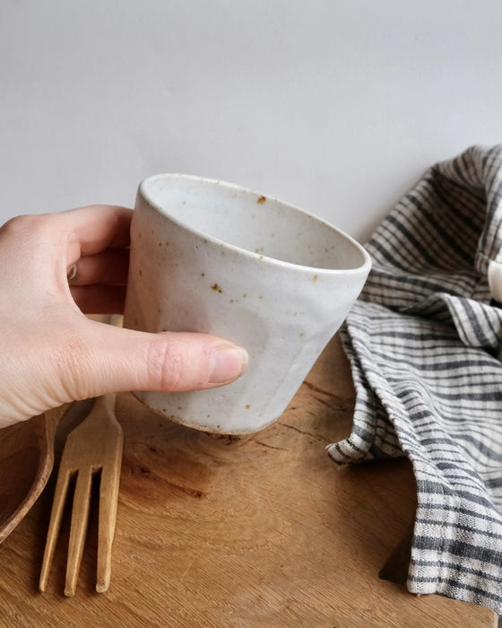 Faceted Cup by Hannah Kinchin