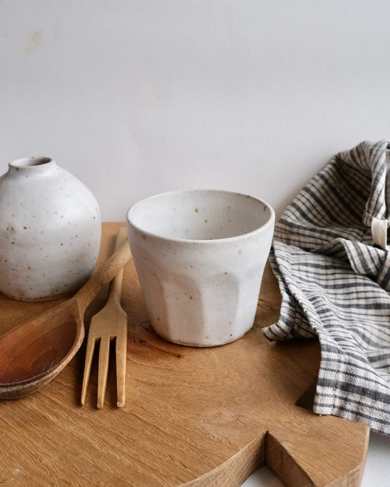 Faceted Cup by Hannah Kinchin