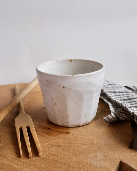Faceted Cup by Hannah Kinchin