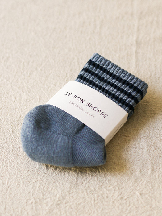 Indigo | Girlfriend Socks