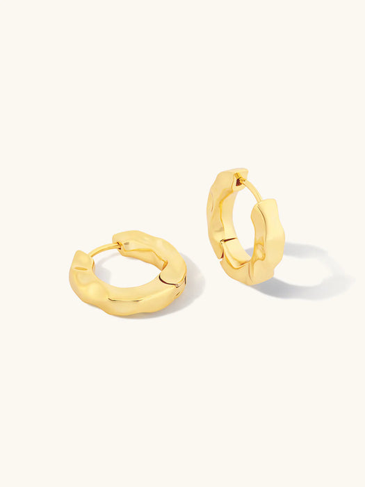 Gold Lexi Hoops