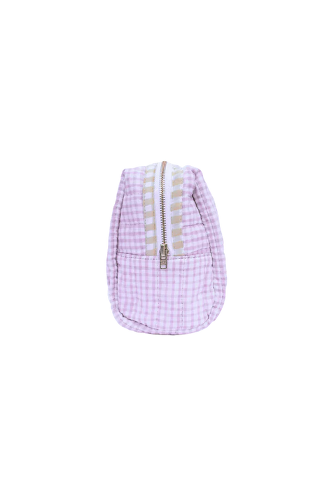 Organic Cotton Wash Bag - Lilac