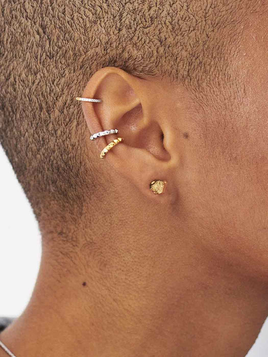 Gold Magma Studs