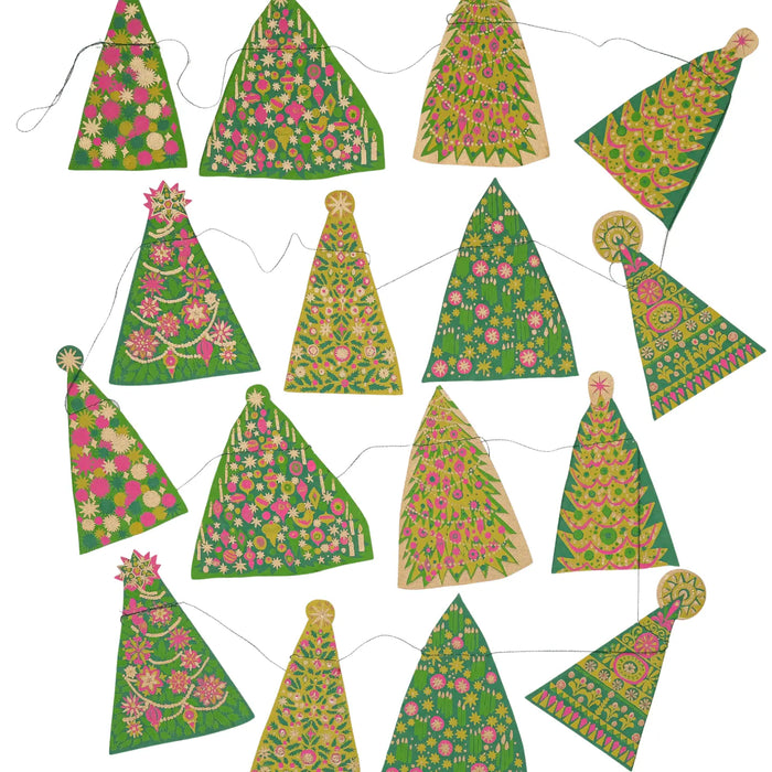 Recycled Paper Garlands