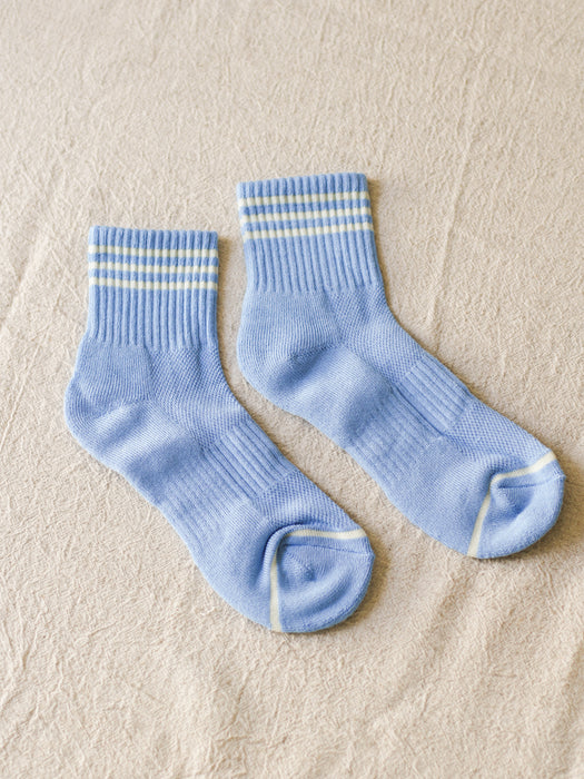 Parisian Blue | Girlfriend Socks