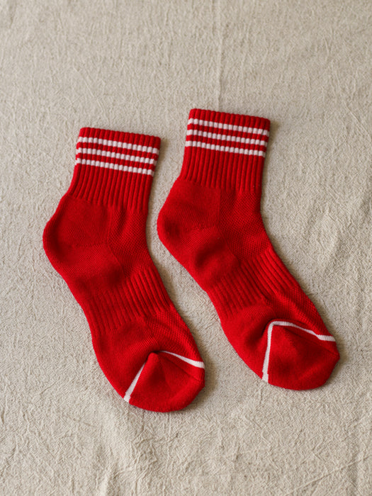 Scarlet | Girlfriend Socks