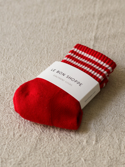 Scarlet | Girlfriend Socks