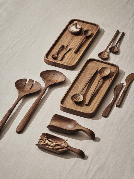 Teak Scoop