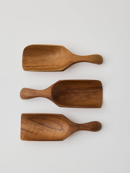 Teak Scoop